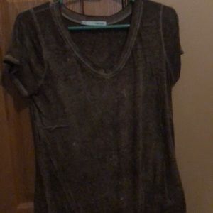 Brown short sleeve shirt